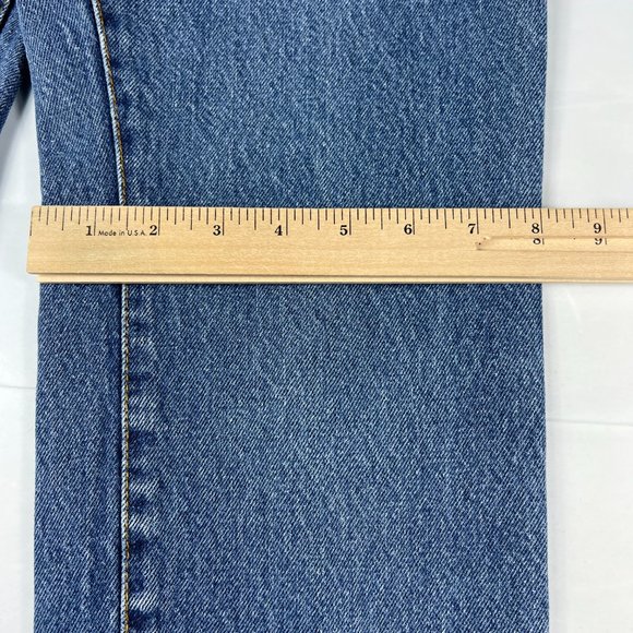 VTG 80s Levi's Jeans Women's Juniors 9 501 XX High Rise Straight Blue Denim USA - Picture 13 of 16